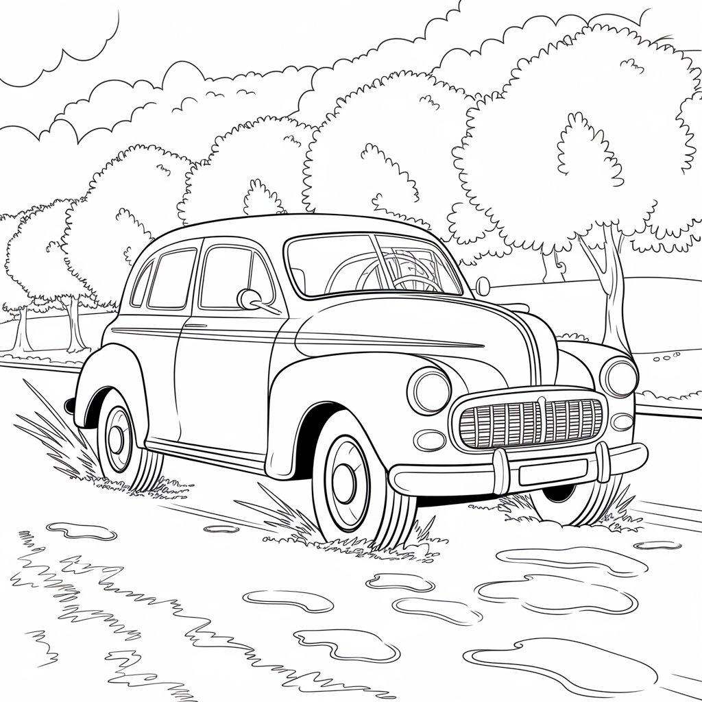 Car_Driving_Through_Puddles