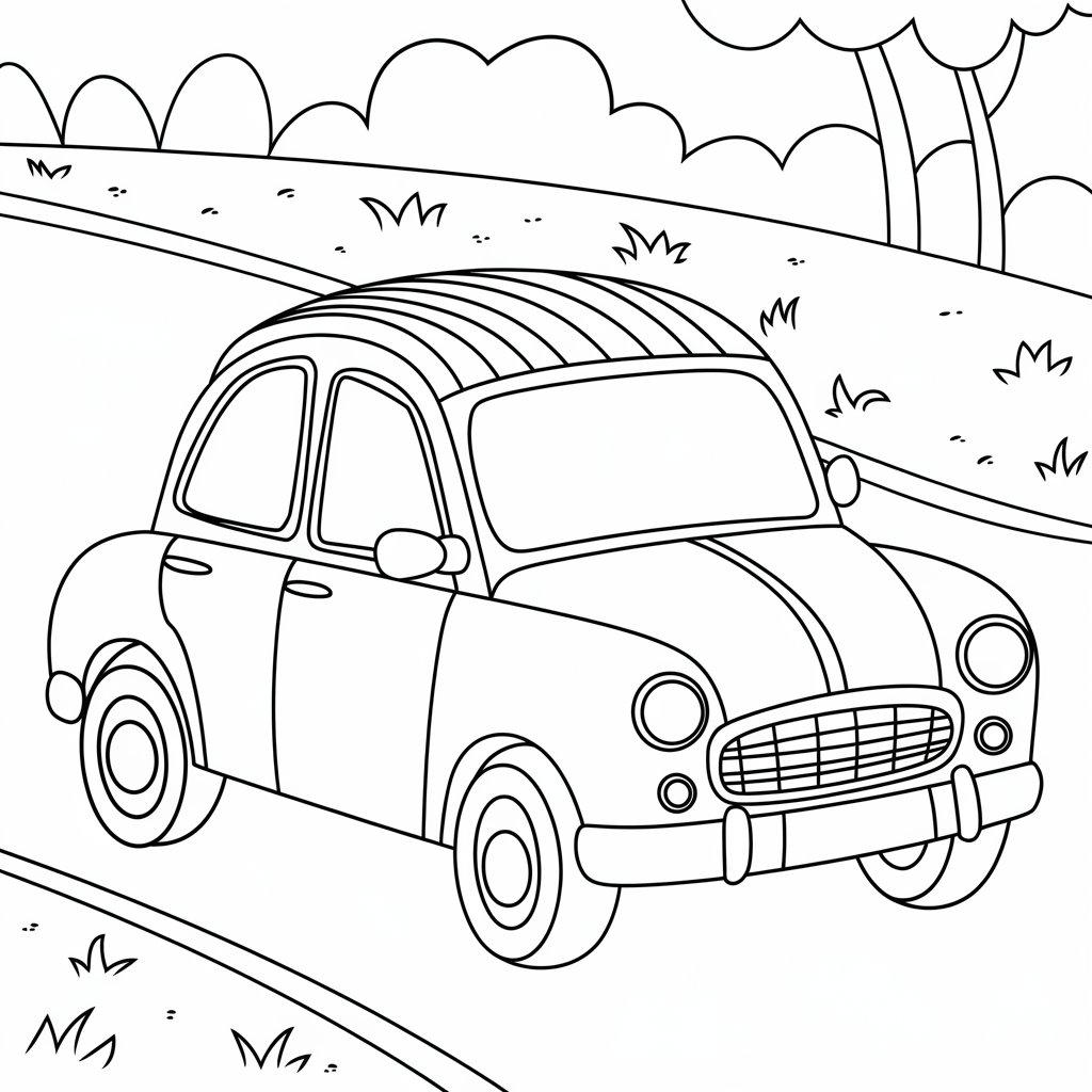 Car_with_a_Rainbow_Roof