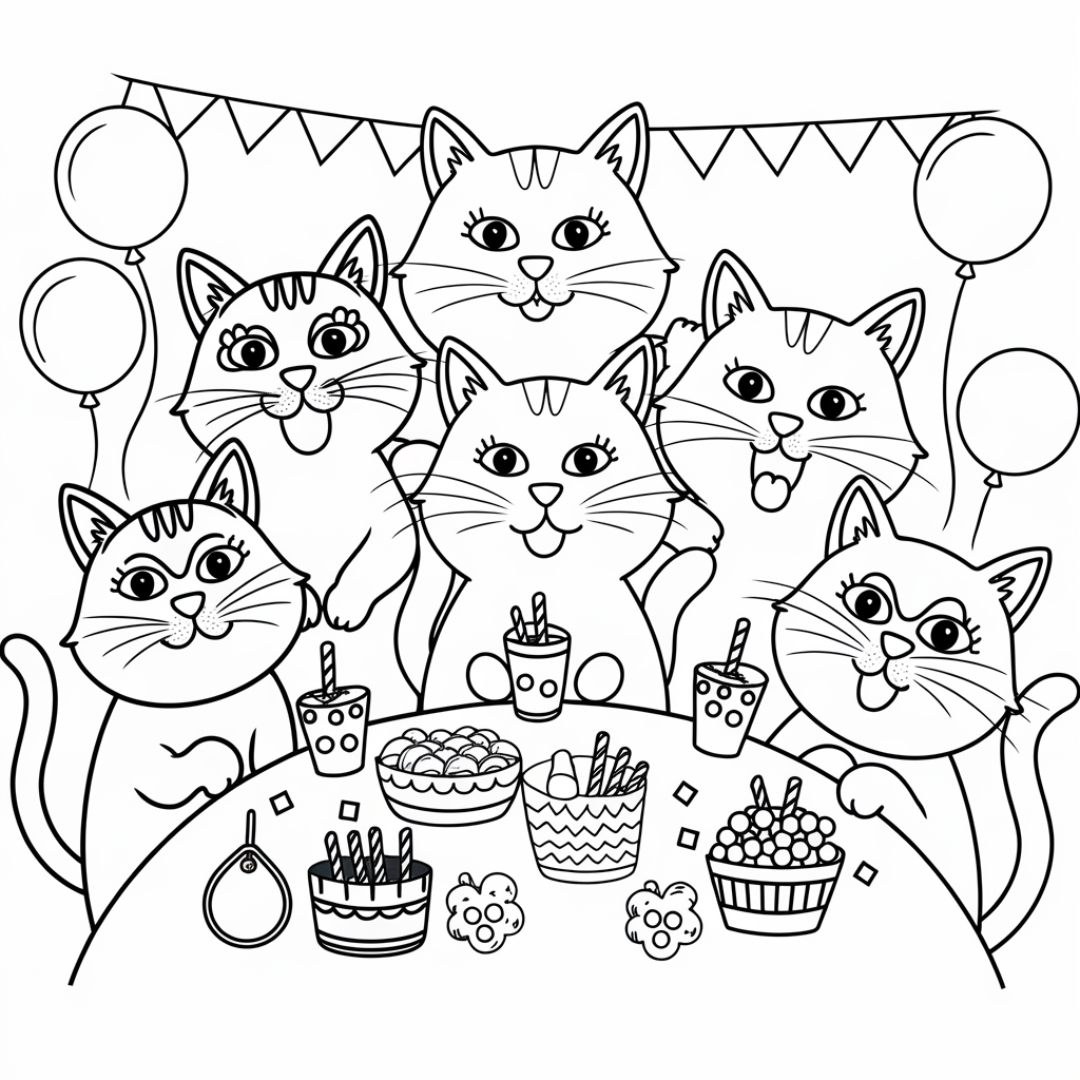 Cat's Birthday Party