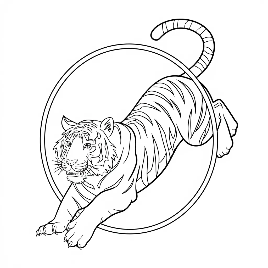 Circus_Tiger_Jumping_Through_a_Hoop
