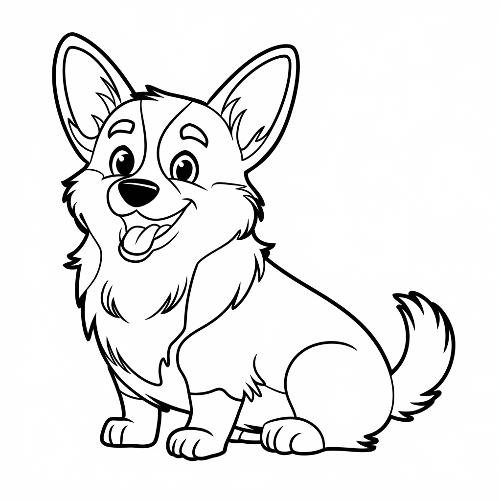 Classic_Sitting_Corgi