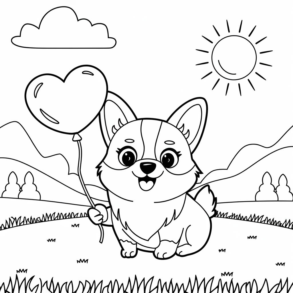 Corgi_with_Heart-Shaped_Balloon