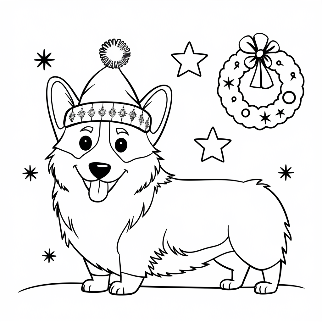 Corgi_with_Holiday_Hat