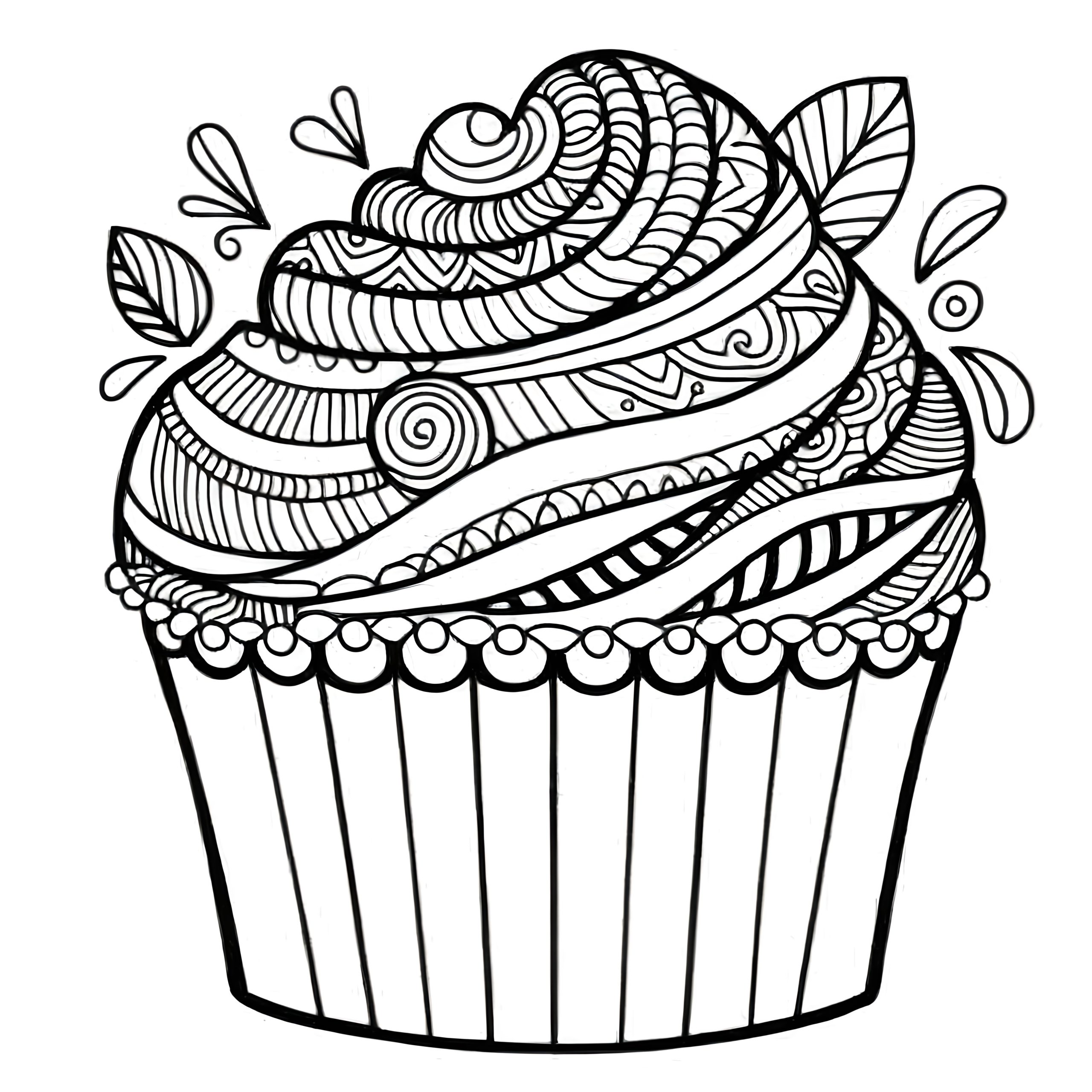 Cupcake Mandala