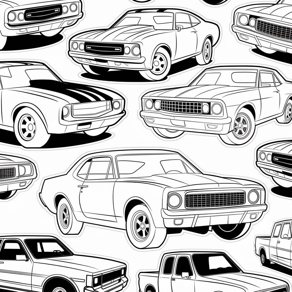 DIY_Colorable_Race_Car_Stickers