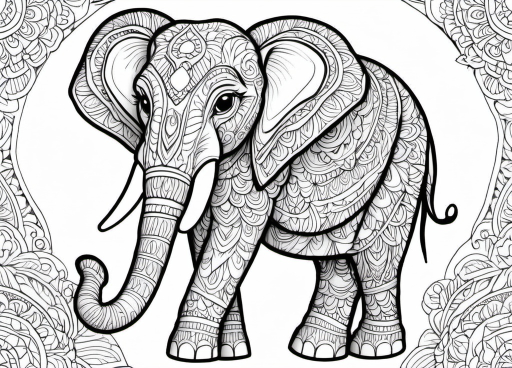 Elephant Mandala