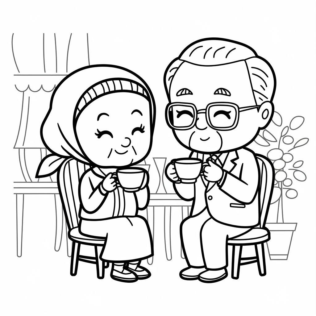 Grandma_and_Grandpa_Drinking_Tea