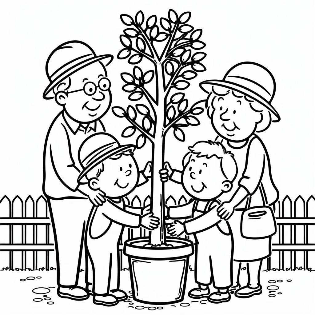 Grandparents_and_Grandkids_Planting_a_Tree