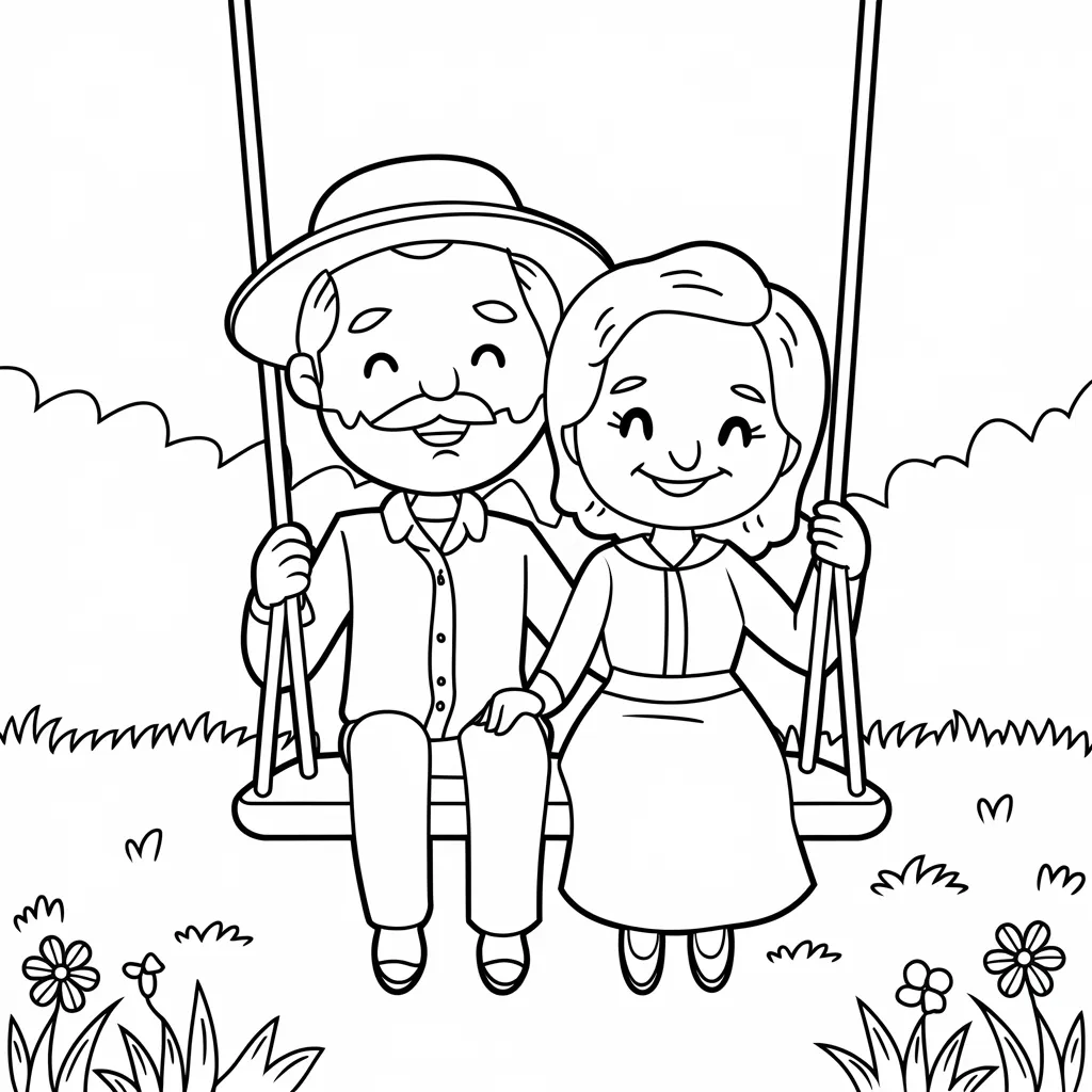 Grandparents_on_a_Swing