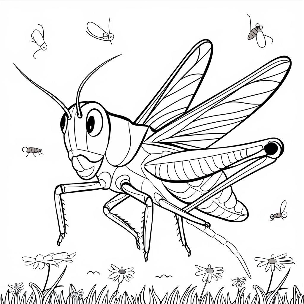 Grasshopper_with_Wings_Spread