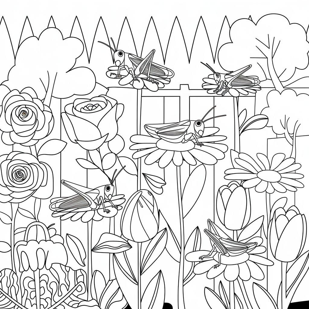 Grasshoppers_with_Flowers