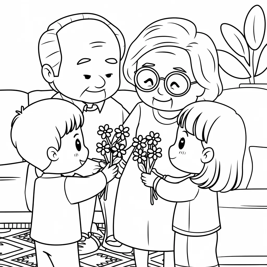 Kids_Giving_Flowers_to_Grandparents