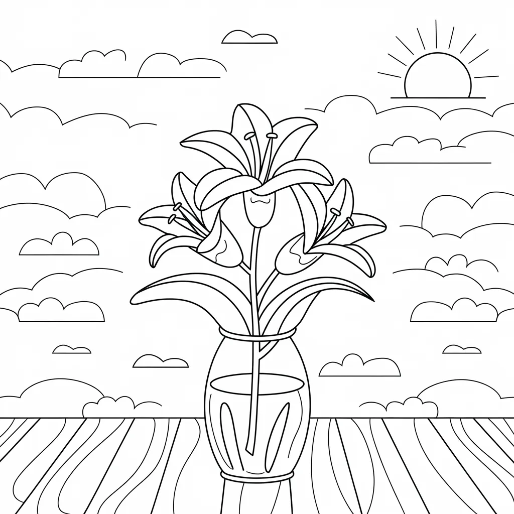 Lily_With_Sky_Elements