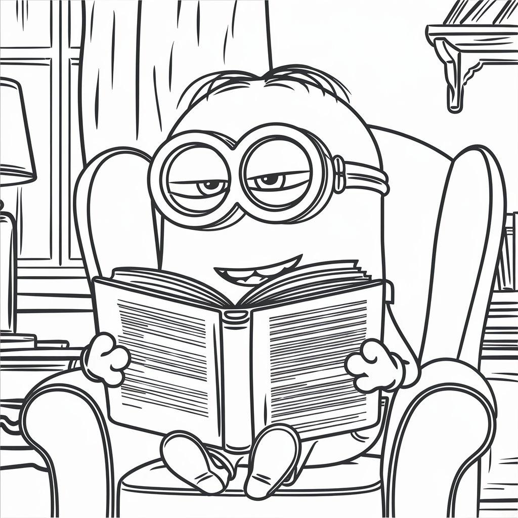 Minion_Reading_a_Book