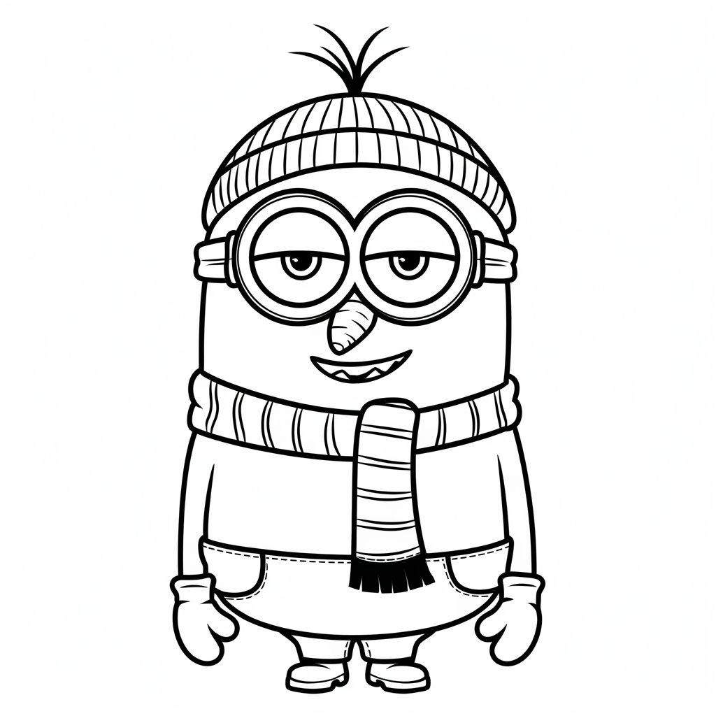 Minion_as_a_Snowman