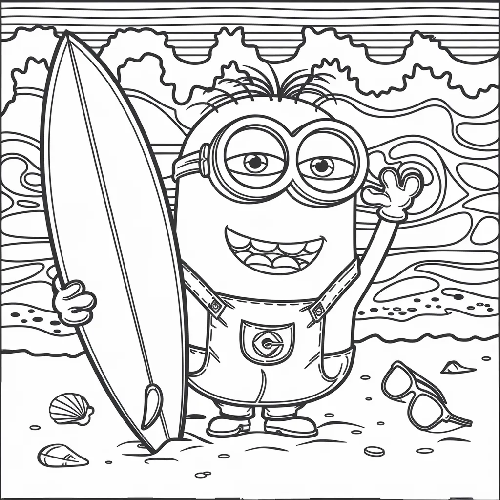 Minion_at_the_Beach