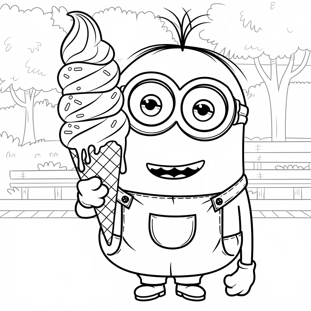 Minion_with_a_Big_Ice_Cream_Cone