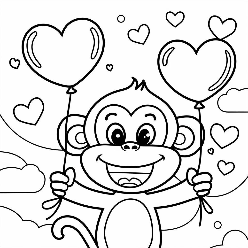 Monkey_with_Big_Smile_and_Heart_Balloons