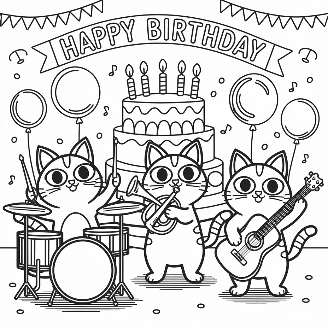 Musical_Cats_Birthday_Band