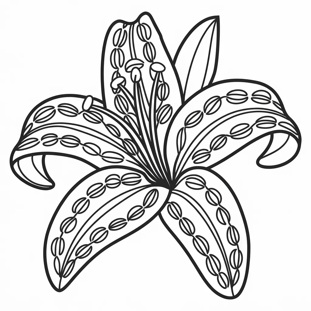 Patterned_Lily