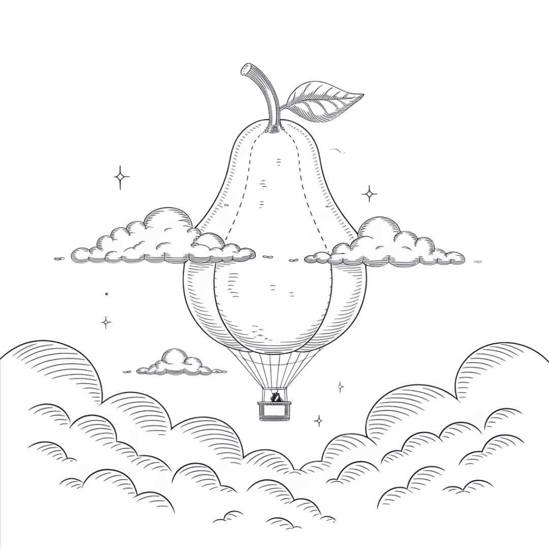 Pear-Shaped_Hot_Air_Balloon_in_The_Sky