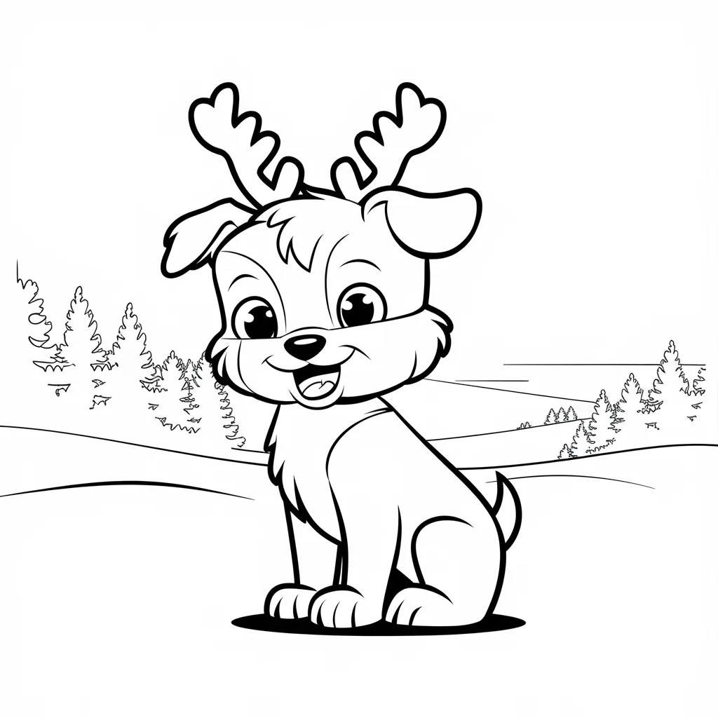 Puppy_with_Reindeer_Antlers