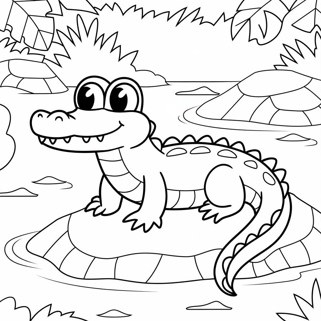 Simple_Crocodile_with_Large_Round_Eyes