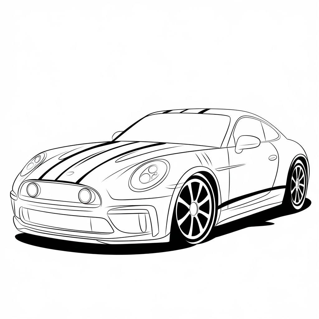 Sporty_Coupe_with_Racing_Stripes