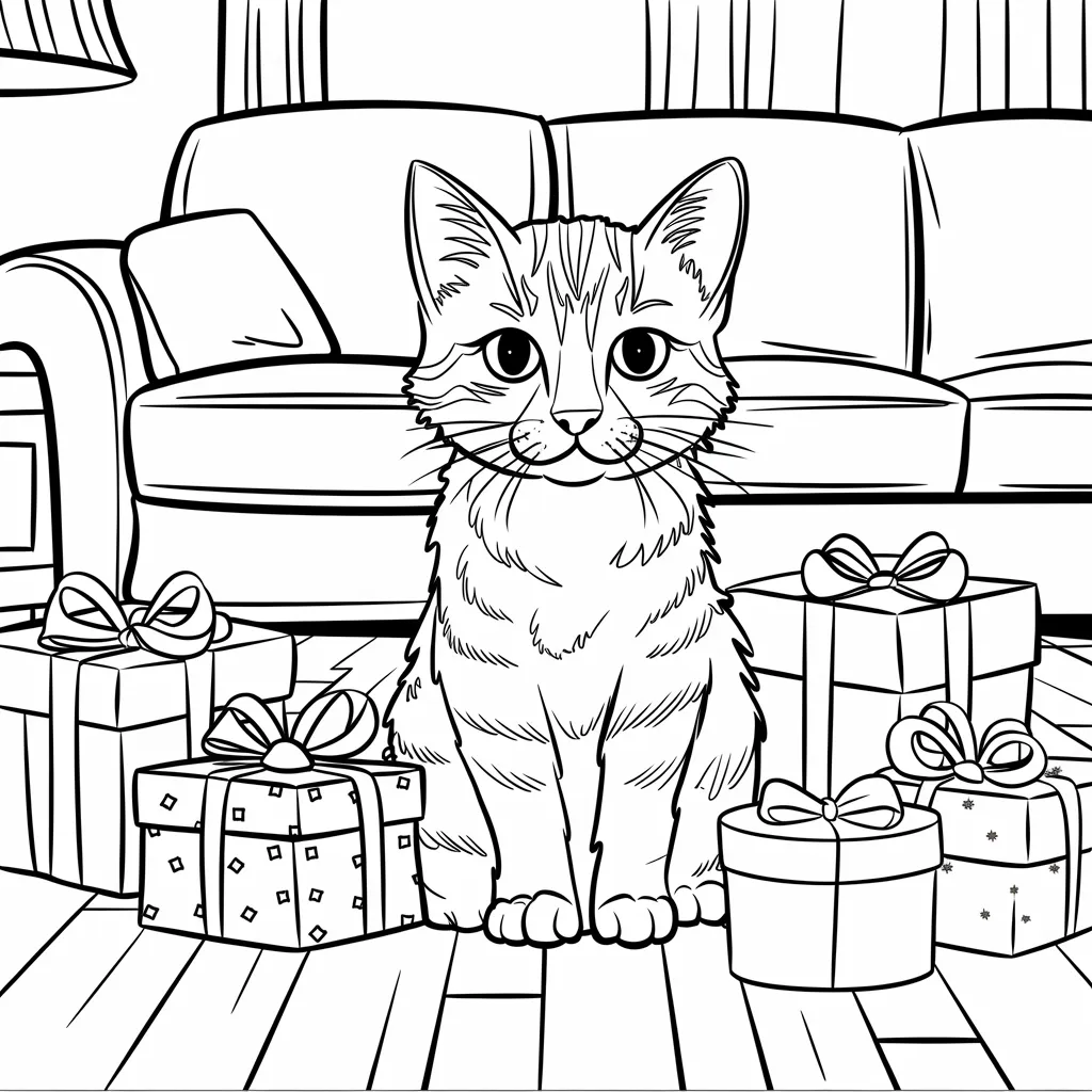 Tabby_Cat_with_Presents