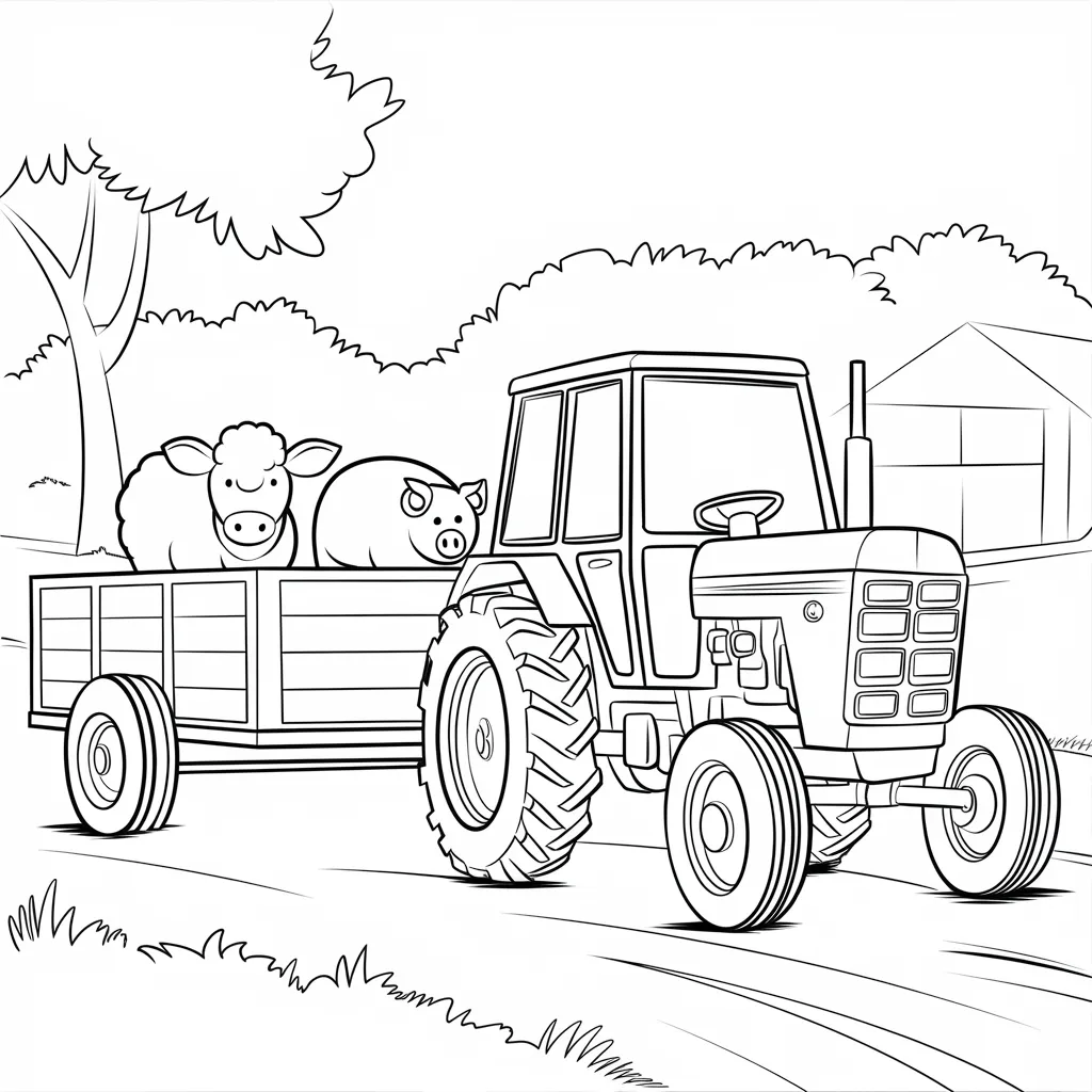 Tractor_with_Farm_Animals