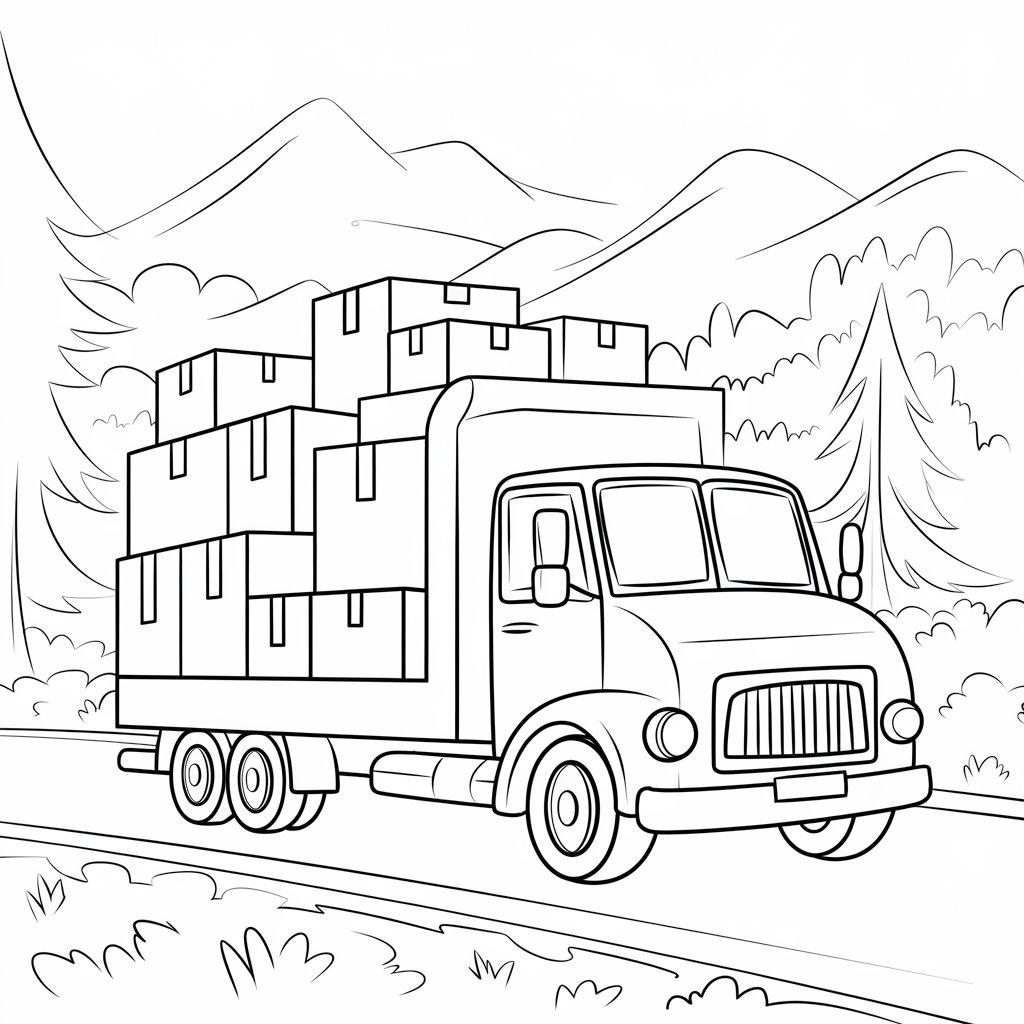 Truck_Carrying_Colorful_Boxes