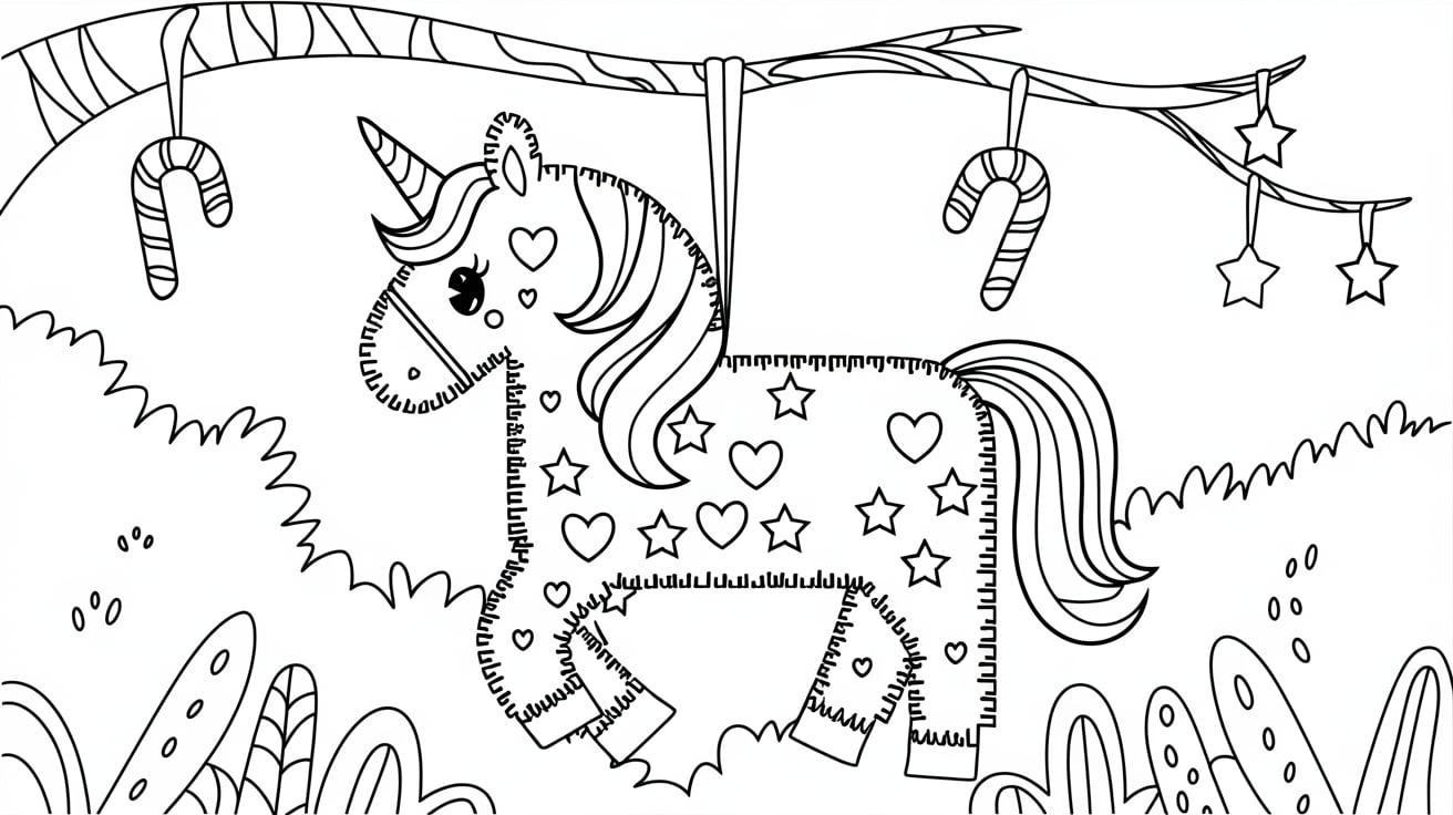 Unicorn_Birthday_Pinata_Coloring_Page