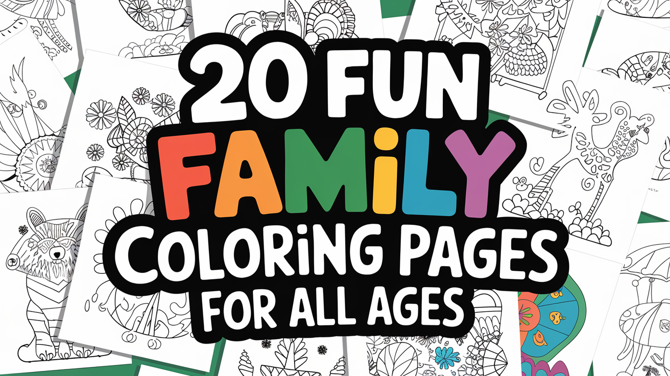 family coloring pages