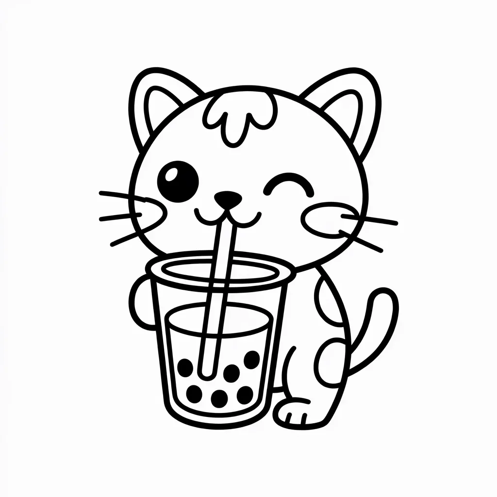 Boba_Tea_and_Cute_Animals