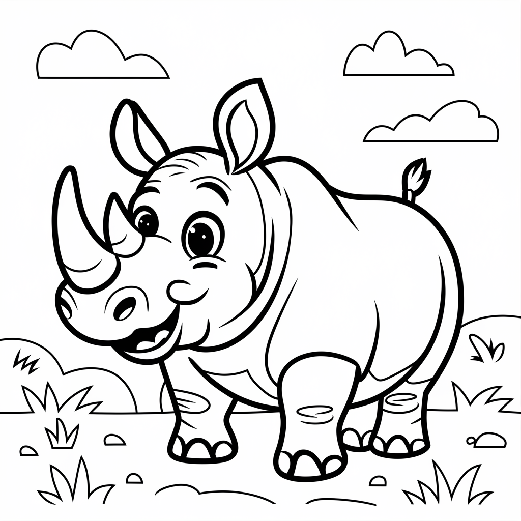 Cartoon_Rhino