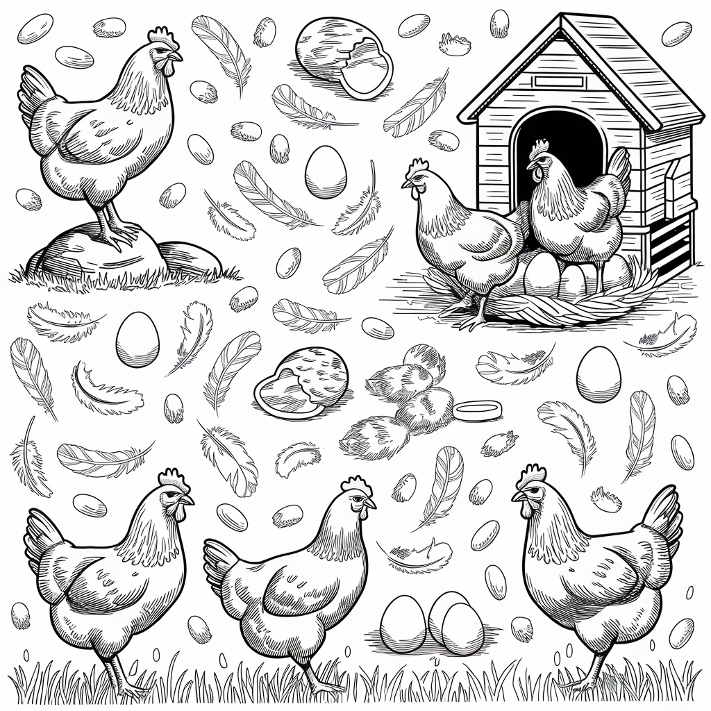 Doodle_Chicken_Pattern