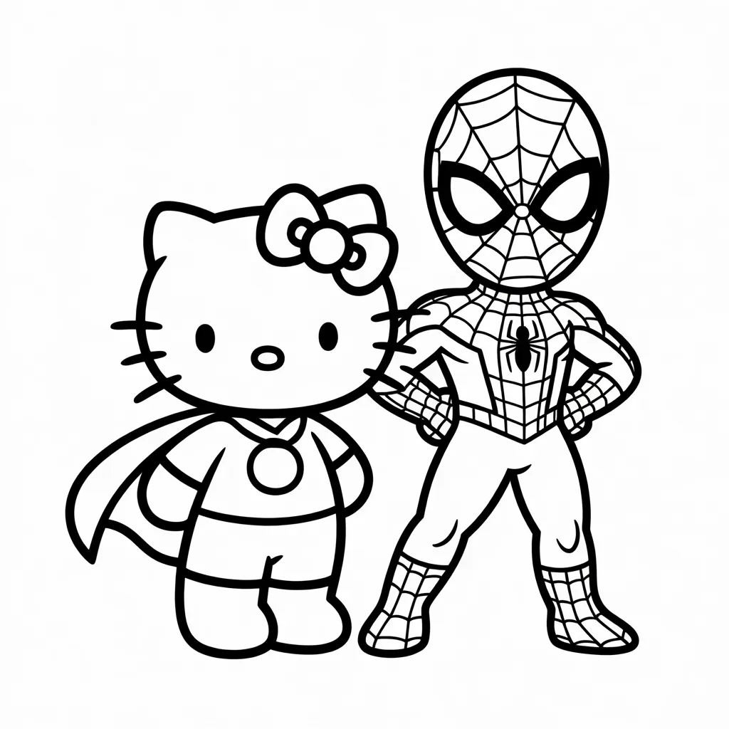 Hello_Kitty_as_Spider-Mans_Sidekick
