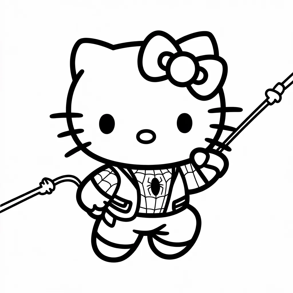 Hello_Kitty_as_Spider-Woman