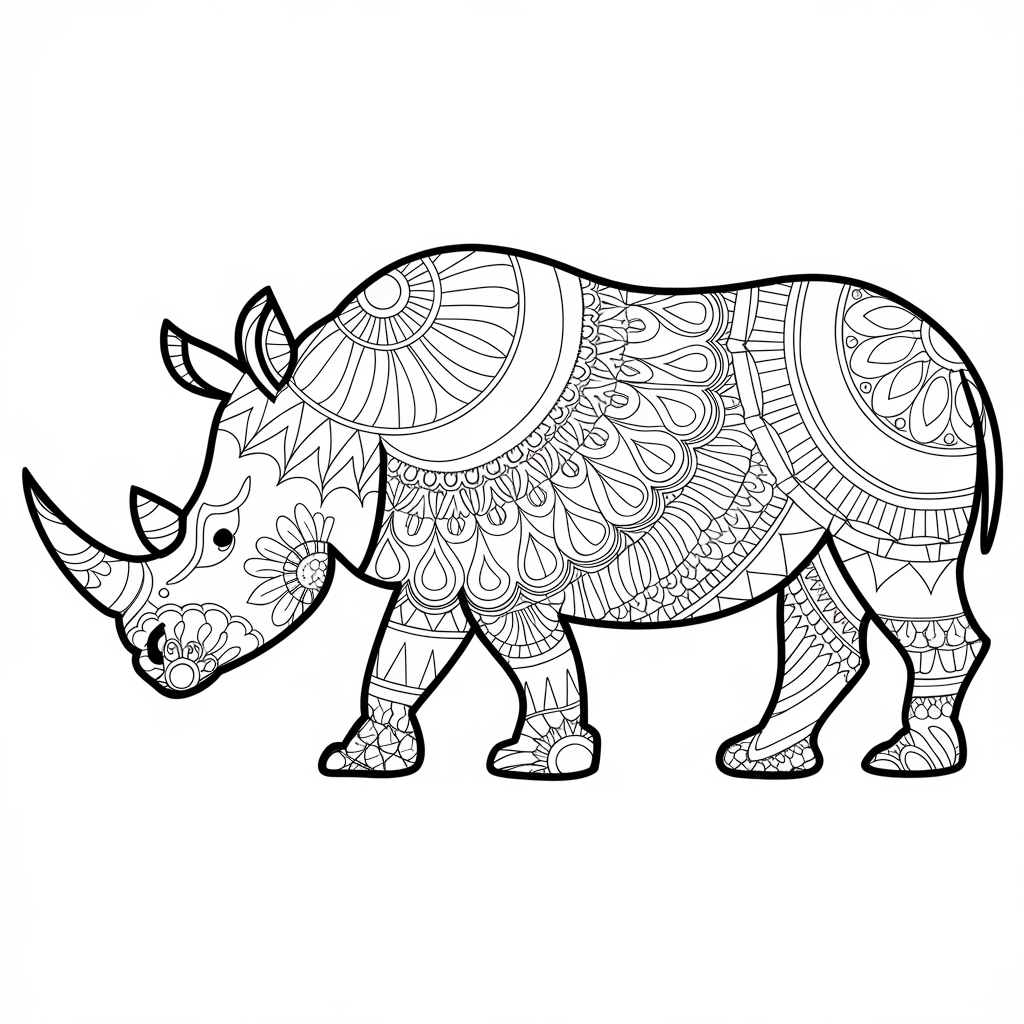 Mandala_Rhino