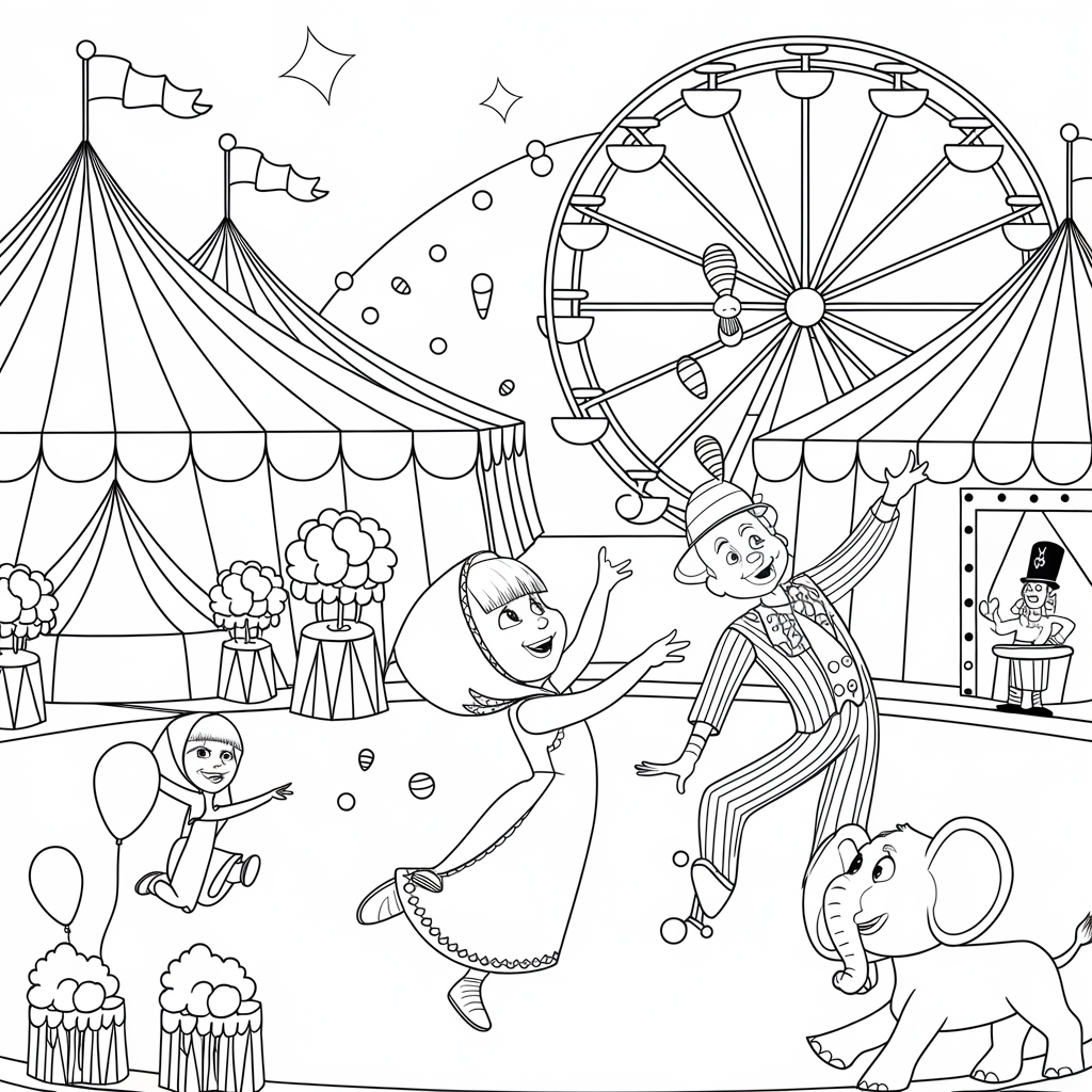 Masha_and_the_Circus