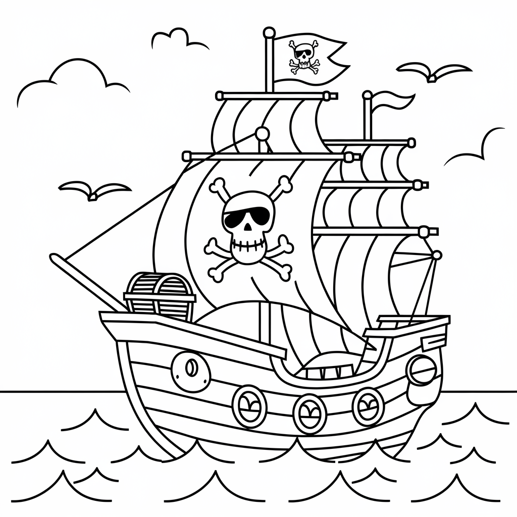 Pirate-Themed_Battleship_Coloring_Page