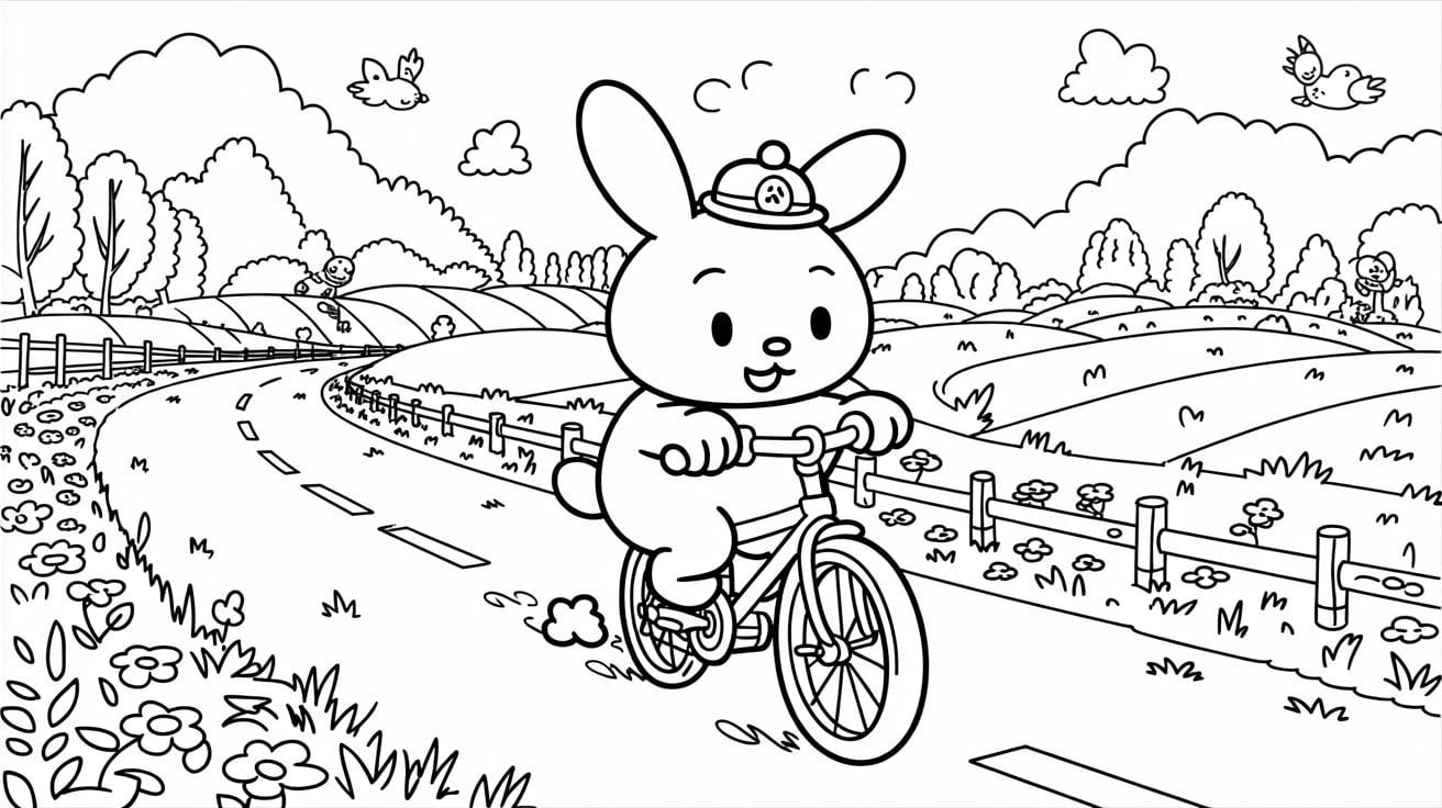 Pochacco_Riding_a_Bicycle