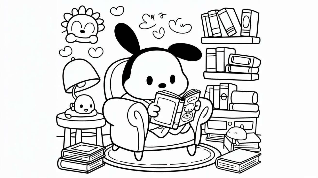 Pochacco_and_His_Favorite_Book