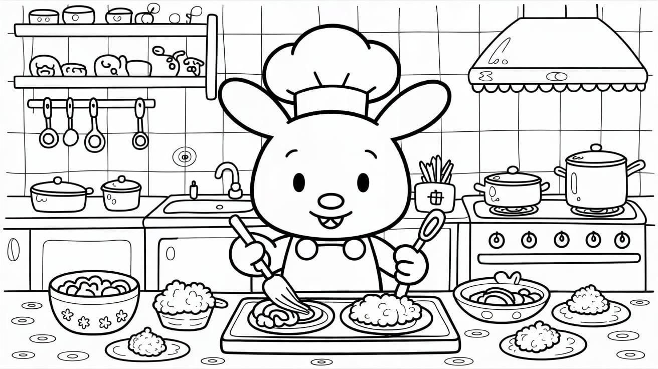 Pochacco_as_a_Chef
