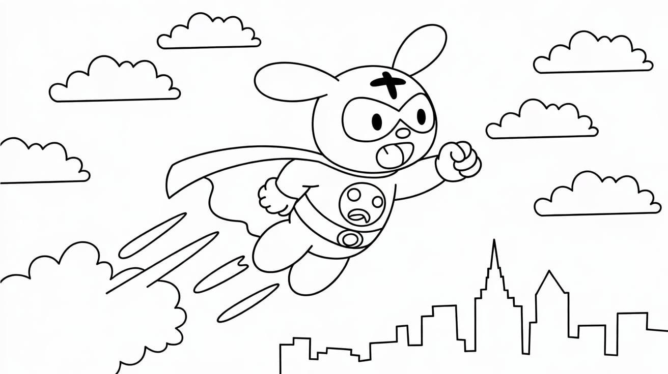 Pochacco_as_a_Superhero