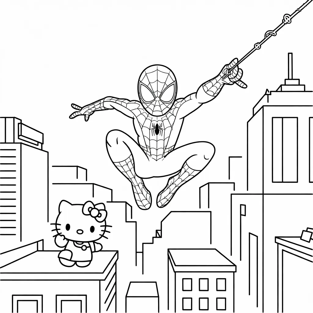 Spider-Man_Swinging_Through_the_City