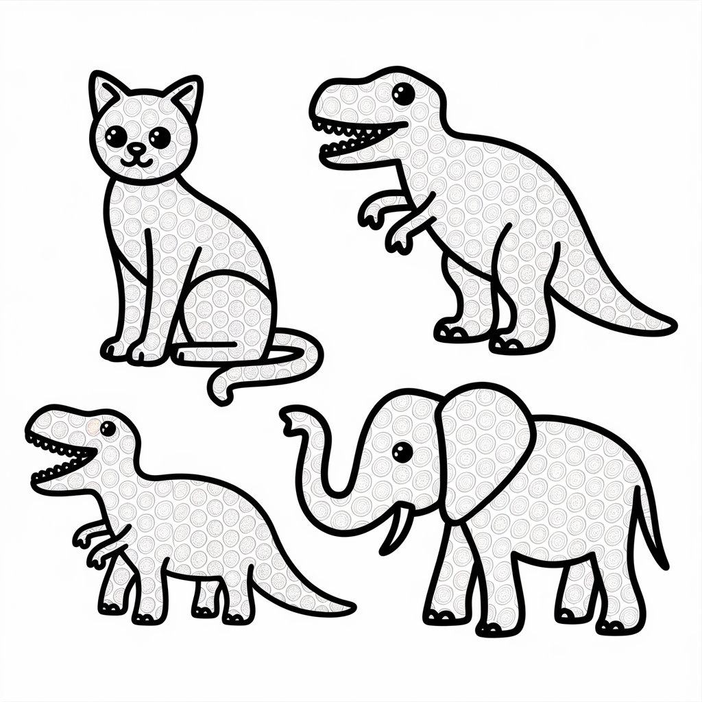 Animal-Shaped Pop Its