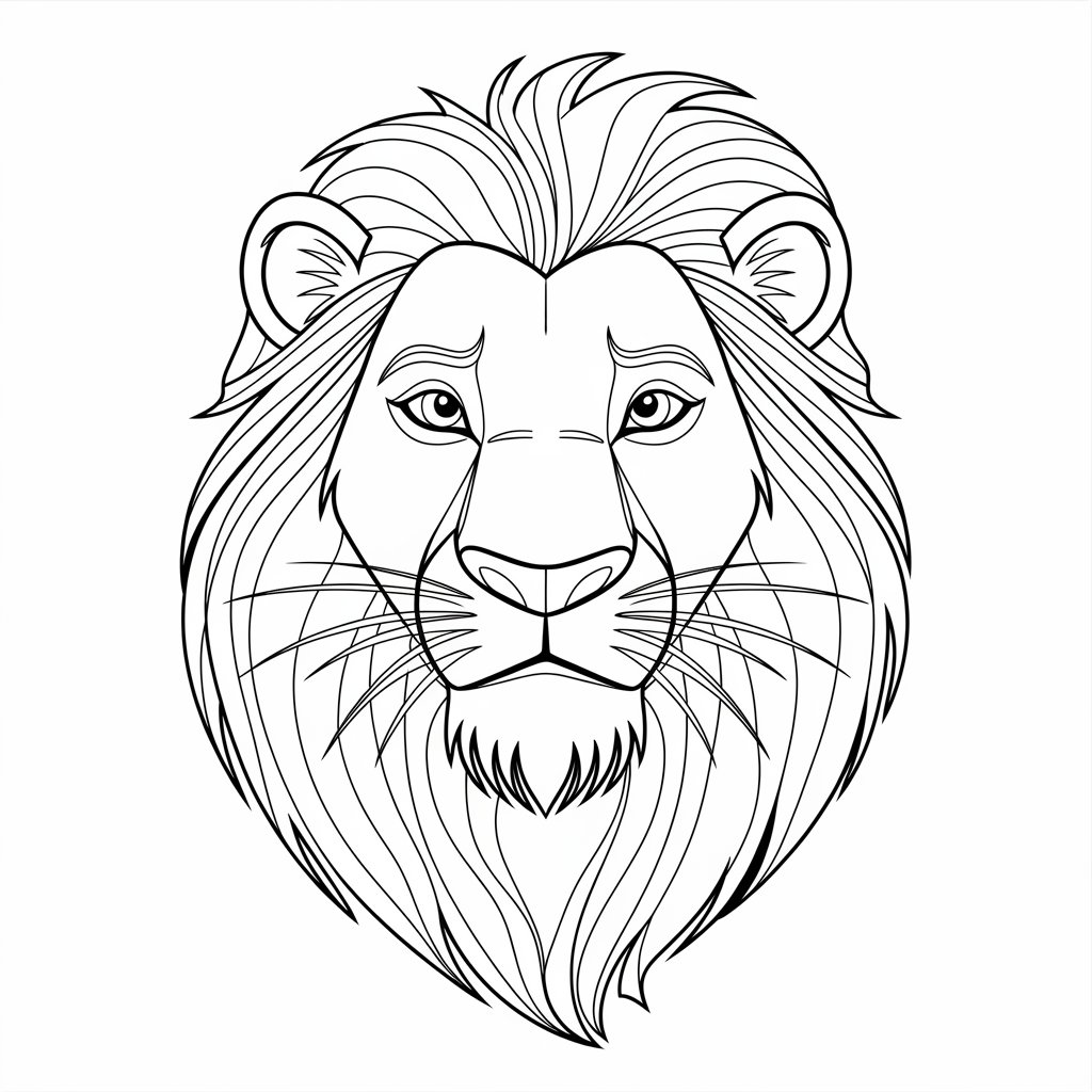 Close-Up of Mufasa's Face