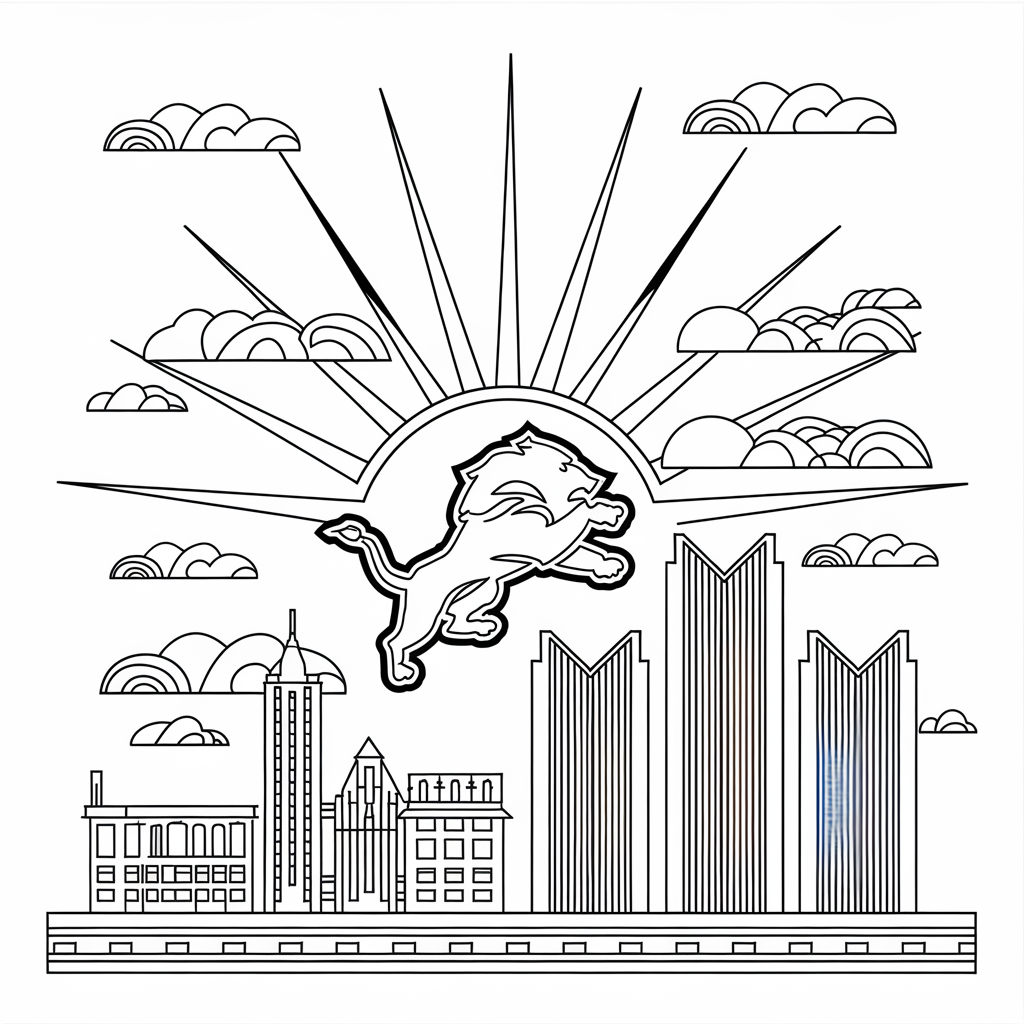 Detroit_Skyline__Lions_Logo