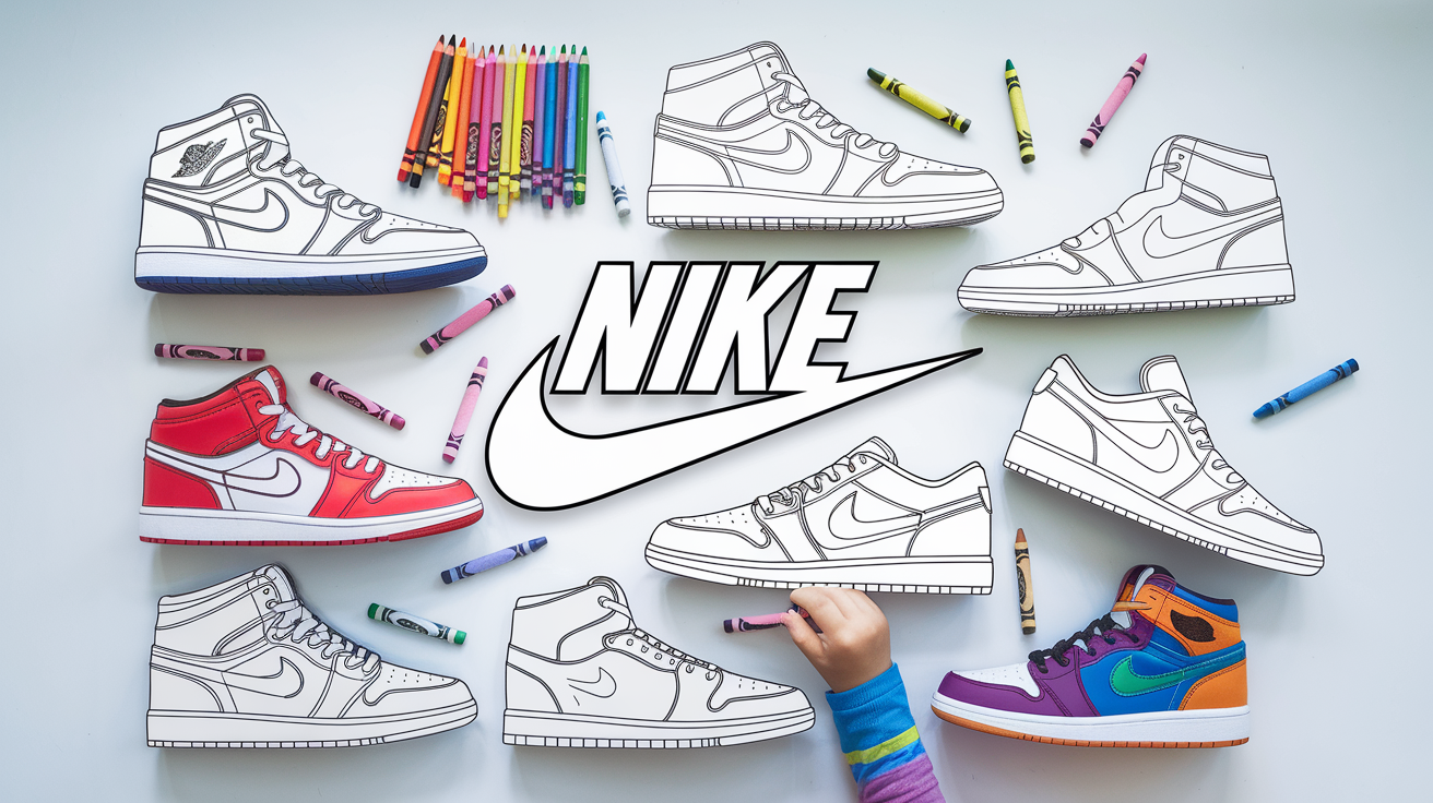 Free Nike Coloring Pages